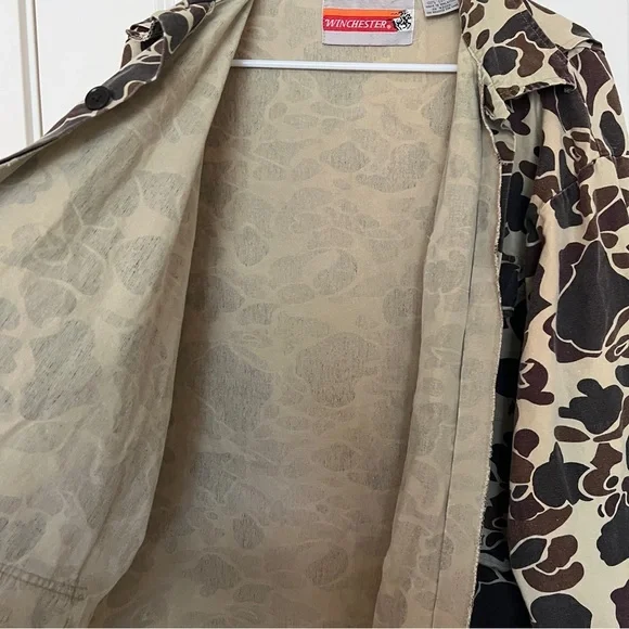 Vintage 80s Winchester Duck Camo Jacket XL - Picture 7 of 11